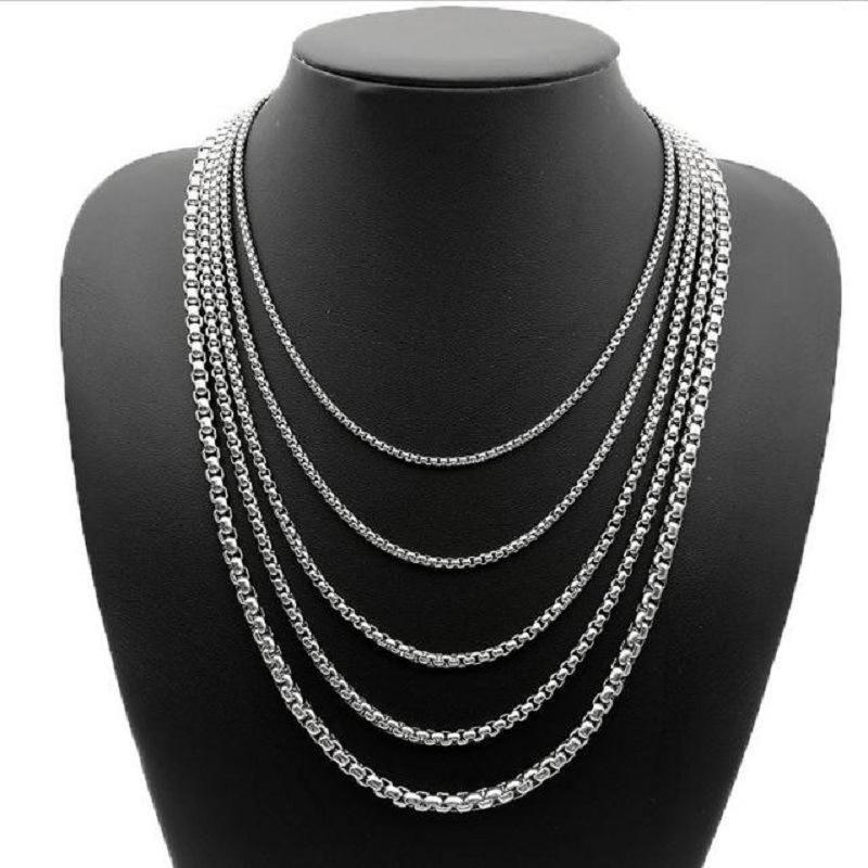 Hot Sale Vintage Solid Metal Stainless Steel Necklace