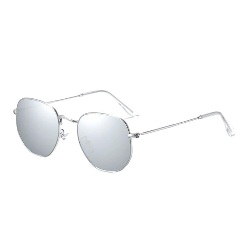 Unisex Angular Round Style Polarized Sun Glasses Fashion Sunglasses