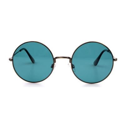2019 Classical Round Shape Copper Sunglasses