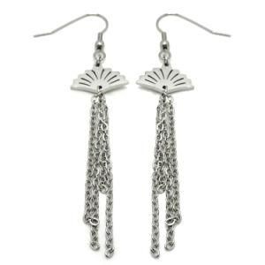 Fashion Women Jewelry Special Shape Sliver Gold Earrings