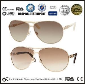New Arrival Polarized Sunglasses with Mixed Temple