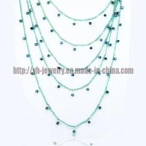 Gorgeous Fashion Jewelry Beaded Necklaces (CTMR121106015-2)