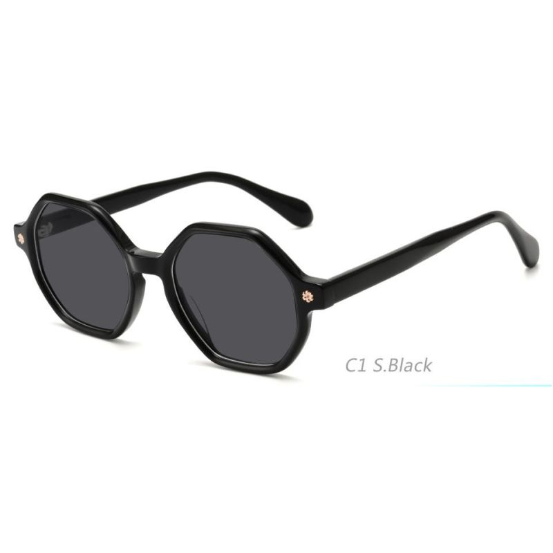 2022 Trendy Acetate Sunglasses UV Protection Shenzhen Supplier Sunglasses