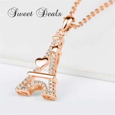Eiffel Tower Pendant Necklace for Gift