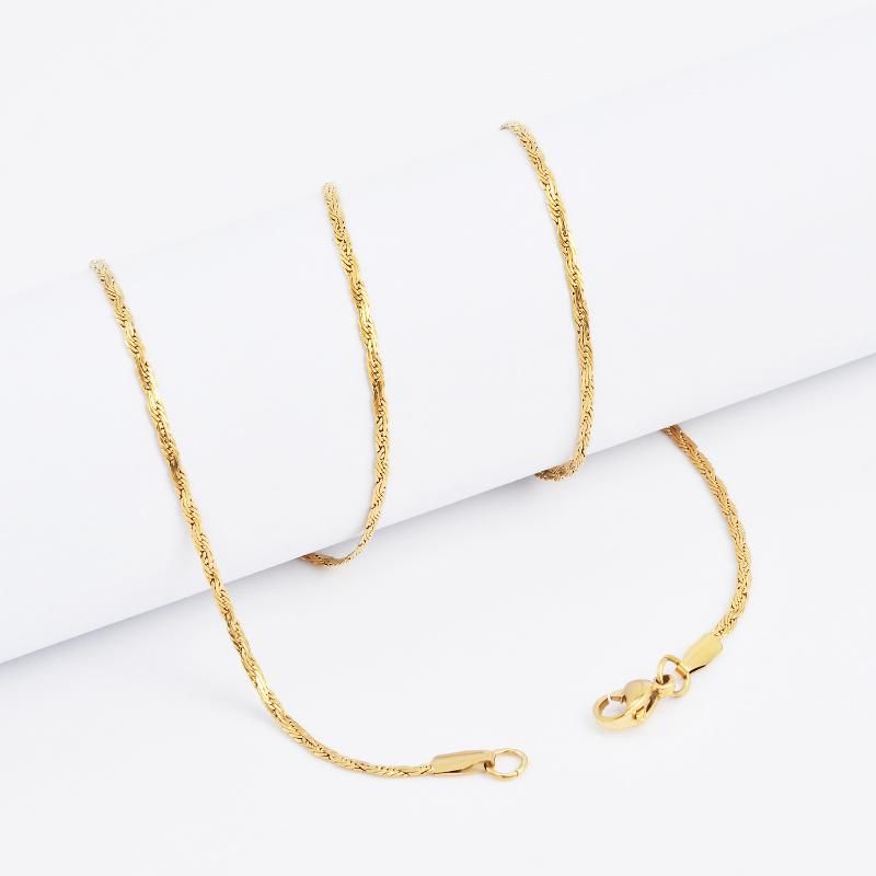 Stainless Steel Jewelry New Style French Rope Chain for Bracelet Necklace Bangles Fashion Bag Design