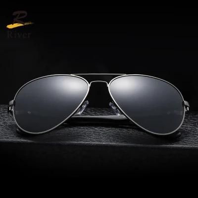 New Custom Logo Stock Fashion Brand Designer Polarized Men Sunglasses