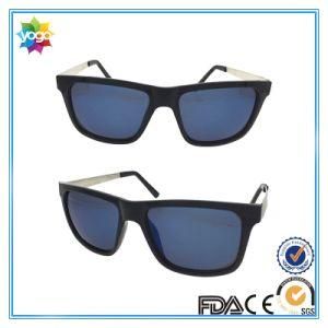 Best Product 2016 Custom Fashionable Sunglasses Men with Rubber Wrap