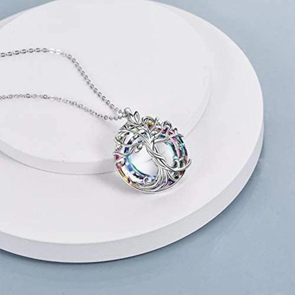 Fashion Silver Jewelry Tree of Life Necklaces Promotion Gift