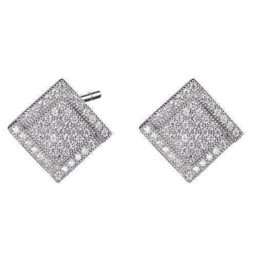 2022 Top Sale 925 Sterling Silver Oval Stud Earring