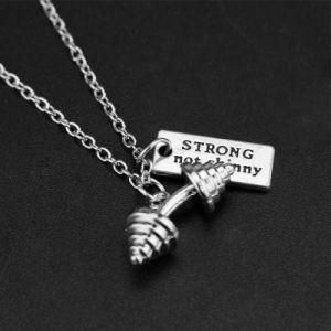 Gift Fashion Pendant Man Stainless Steel Sliver Necklace Jewelry