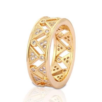 18K Gold Plated Fashion Wedding Engagement Jewelry Stainless Steel Silver Man Finger Rings Design