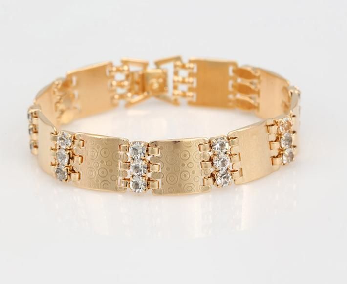 High Quality 18K Gold Color Bracelet Wholesale China Luxury Noble Bracelet for Women