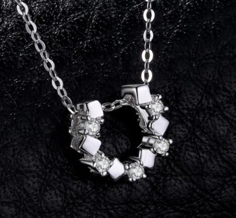 925 Sterling Silver Pendants Necklace Horseshoe Pendant Classic Symbol Fashion Jewelry Wholesale