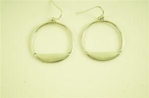 Alloy Hoop Earring