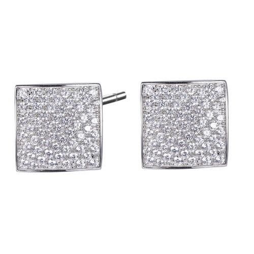 925 Sterling Silver Simple Round Stud Earring