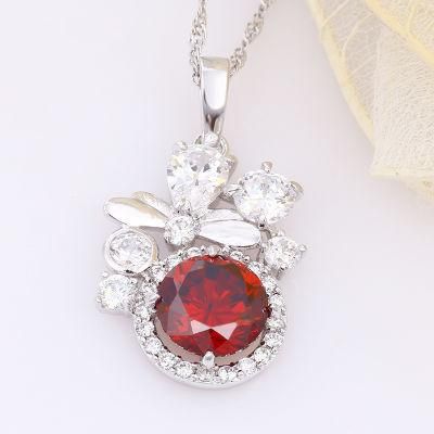 Cool Jewelry Rhodium Color Plated Cubic Zircon Pendant