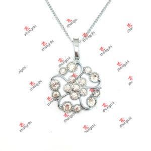 Fashion Crystal Flower Charms Pendant Jewelry (DLD60128)
