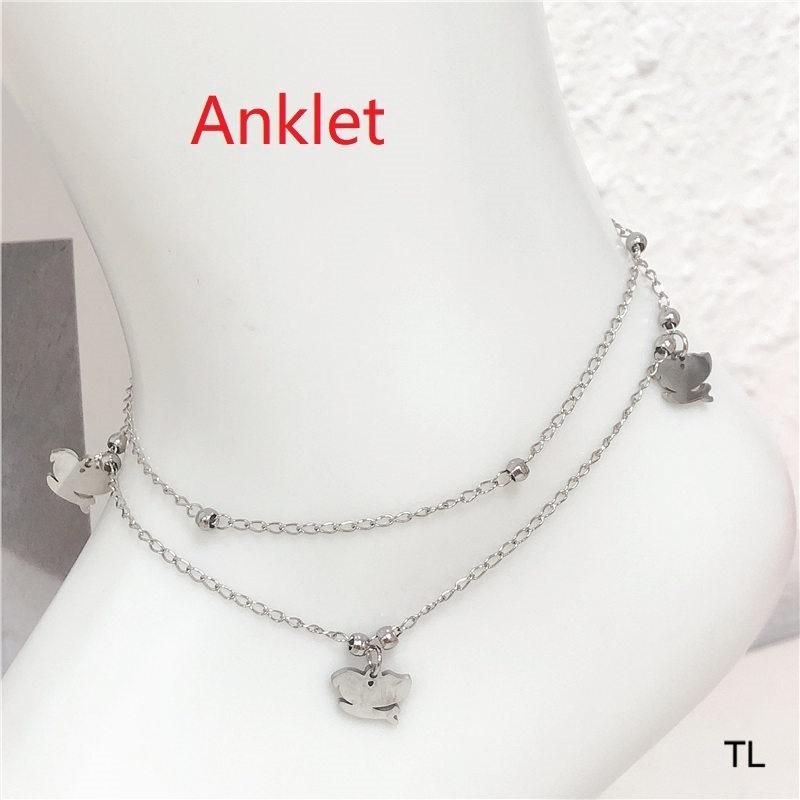 Manufacturers Wholesale Fashion Jewelry Anklets, Stainless Steel Jewelry Gold Ankle Chain