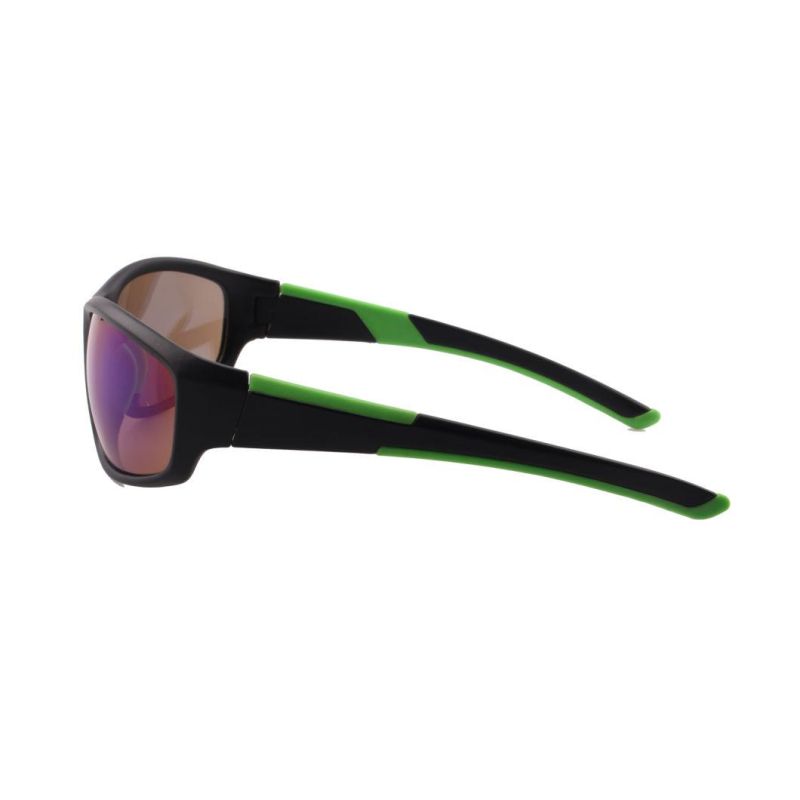 Ocean Lens Black Frame Sport Sunglasses