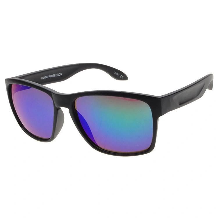 2017 Factory Directly Simple Sports Sunglasses with Mirror Lens