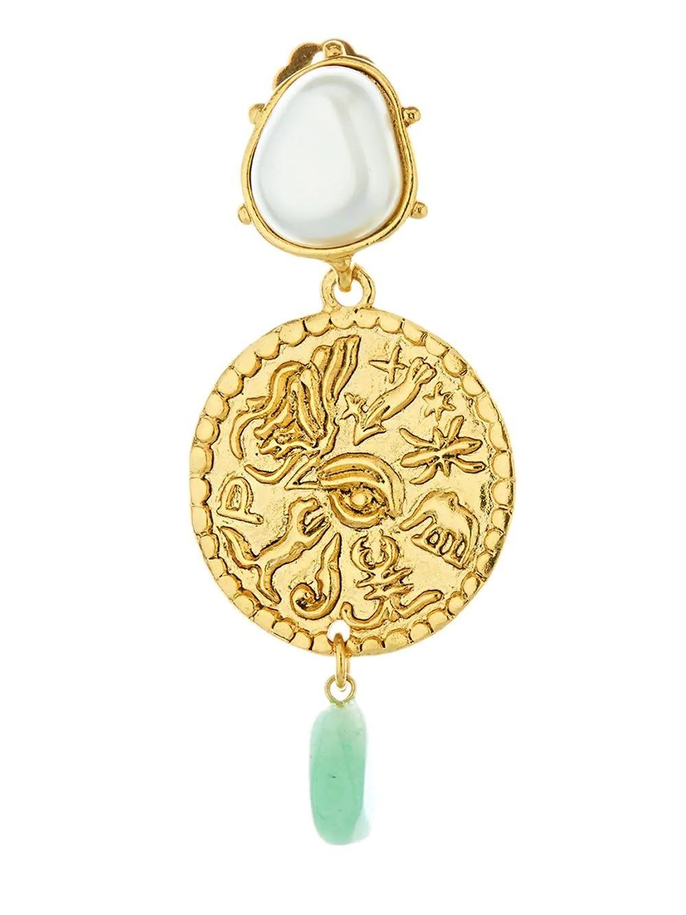 Fashion Creative Personality Carving Earrings Jewelry