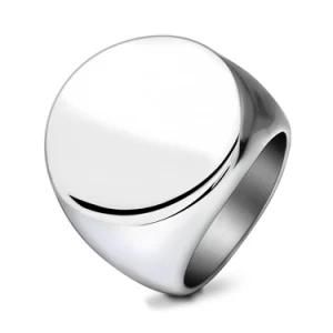 Fashion Accessories Gift Stainless Steel Logo Name Ring Jewelry