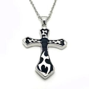 Fashion Jewelry Gift Men pendant Stainless Steel Cross Necklace