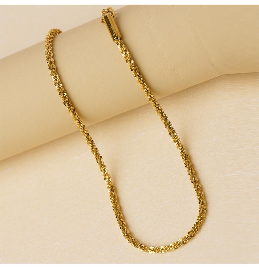 Women′s Small and Exquisite Gold Cauliflower Bracelet