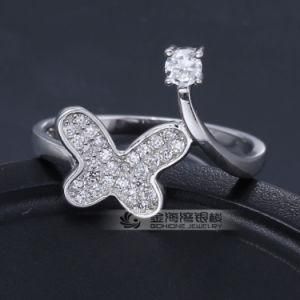 Butterfly Silver 925 Ring Anillos De Joyas De Plata