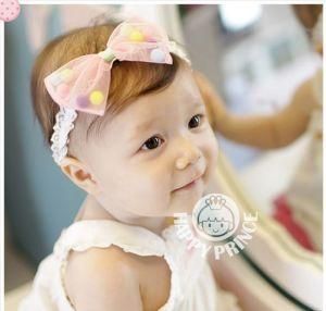 Blue, Purple, White, Pink 4 Colors Candy-Colored Bow Children Korean Hairband, Baby Hair Accessories
