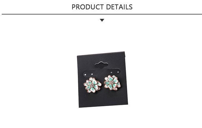 2020 Most Popular Fashion Jewelry Green Flower Earring