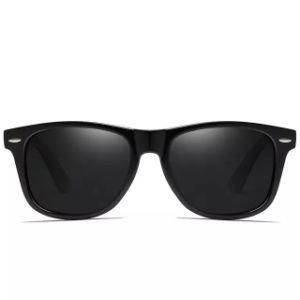 Matte Color Style Vintage Plastic Square Unisex Polarized Sunglasses