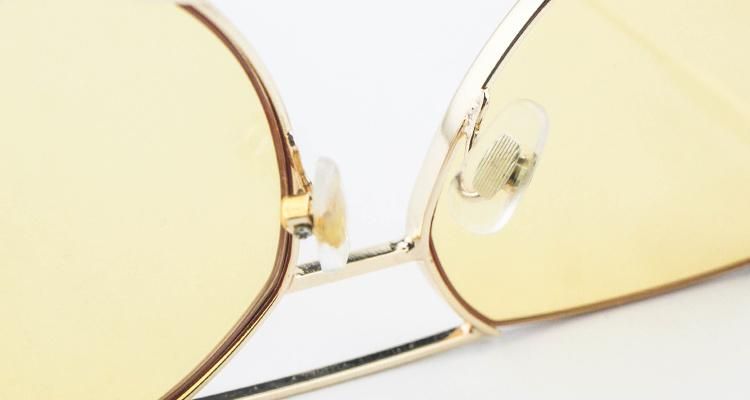 Hot Selling Custom Logo Ready Fashion Metal Frame Women Sunglasses