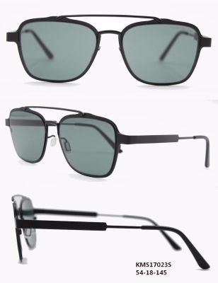 Metal Sunglasses Hot Selling Unisex&prime;s Sunglasses (KMS17023S)