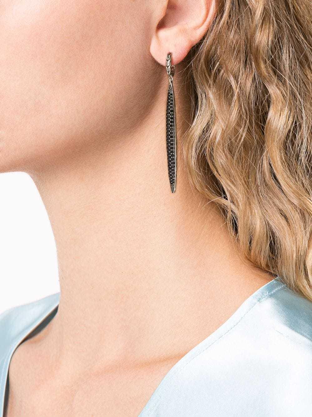 Fashion Simple Crystal Thin Long Earrings Jewelry