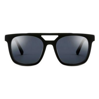Italian Acetate Sunglasses Polarized Lens Double Bridge Sunglasses