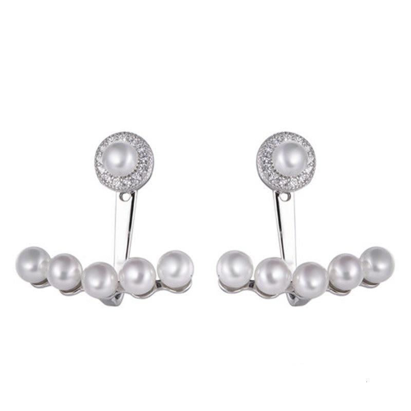 925 Sterling Silver Luxury Earring with Pearl