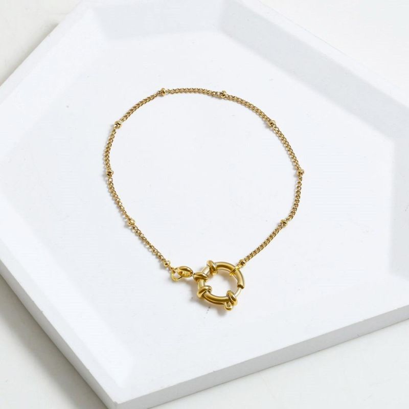 Manufacturer Custom High Quality Gold Plated Jewelry Wholesale New Arrival Fashion jewellery 18K Gold Bracelet Jewelry