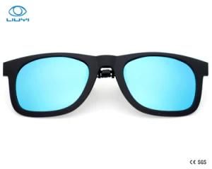Smart Classic Polarized Clip on Sunglasses with Tac UV400 Protection Lens From Factory for Man or Woman Model 2140c-B
