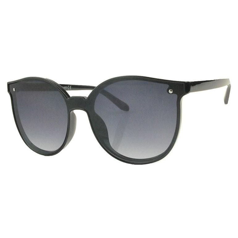 2017 Fashionable Round Shape Sunglasses with One Piece Lens