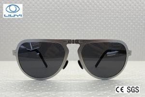 Fashion and Polarized Stainless Sunglasses for Men or Women Mc004-S