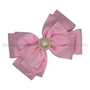 DOT Satin Ribbon Bowknot Hair Clip Fashion Hair Grip