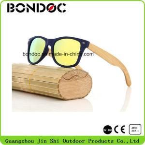 High Quality Bamboo Sunglasses with PC Lens