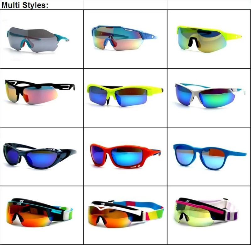 SA0714 Hot Selling Well Design Outdoor Protective Safety Glasses Sports Sun Glasses Cycling Mountain Bicycle Sunglasses for Men Women Unisex