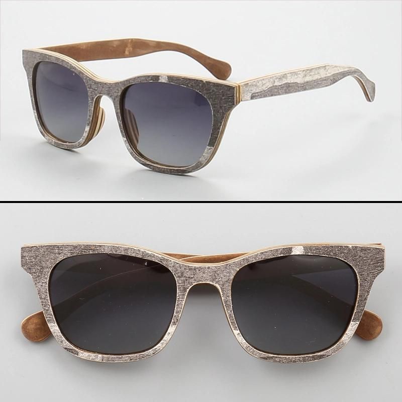 Wood Wooden Sunglasses with Mirror Lens New Top Wooden Eyeglasses