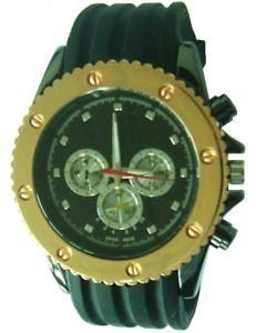 Sports Quartz Alloy Watch With Leather Straps for Man (AW-3004)