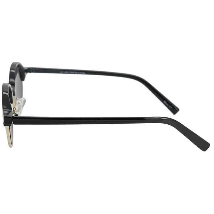 2019 Tiny Vintage Round Black Fashion Sunglasses