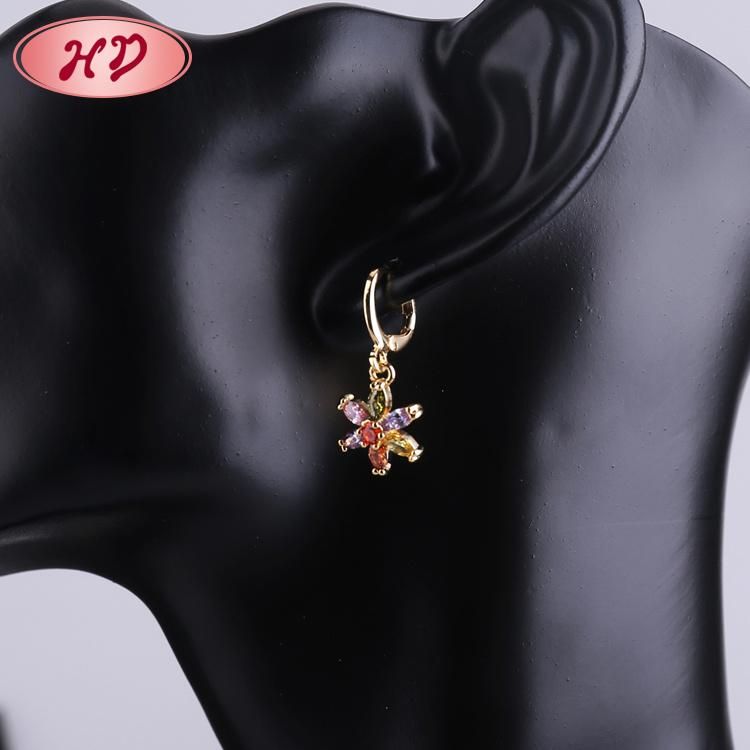 Customized Imitation Jewellry 18K Gold Plated Diamond CZ Jewelry Sets