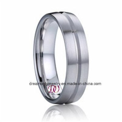 Custom Wholesale Simple Men&prime;s Stainless Steel Ring Top Quality Steel Ring