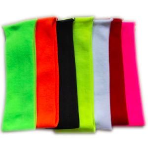 Nylon Headbands Fashion Accessory Nylon Lace Flower Sport Yoga Elastic Headband for Young Girls